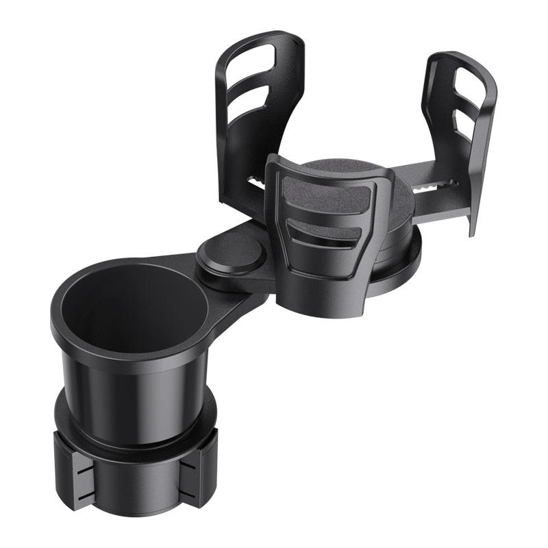AMS-CR179 Multifunctio<i></i>nal 2-in-1 Car Cup Holder Expander Organizer | Universal Adjustable Water Bott